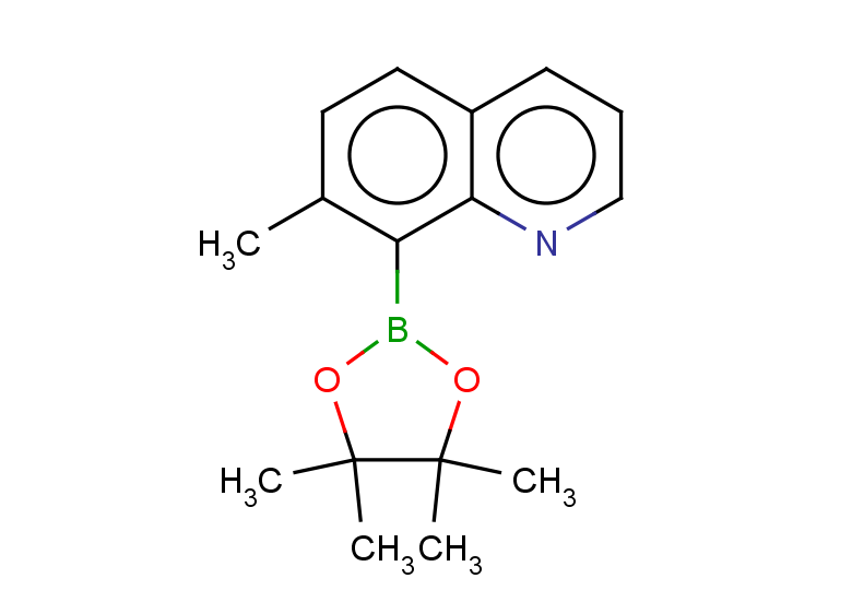 7-methyl-8-(tetramethyl-1,3,2-dioxaborolan-2-yl)quinoline
