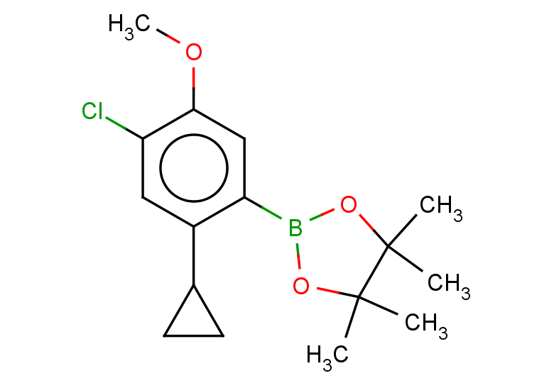 2-(4-chloro-2-cyclopropyl-5-methoxyphenyl)-4,4,5,5-tetramethyl-1,3,2-dioxaborolane