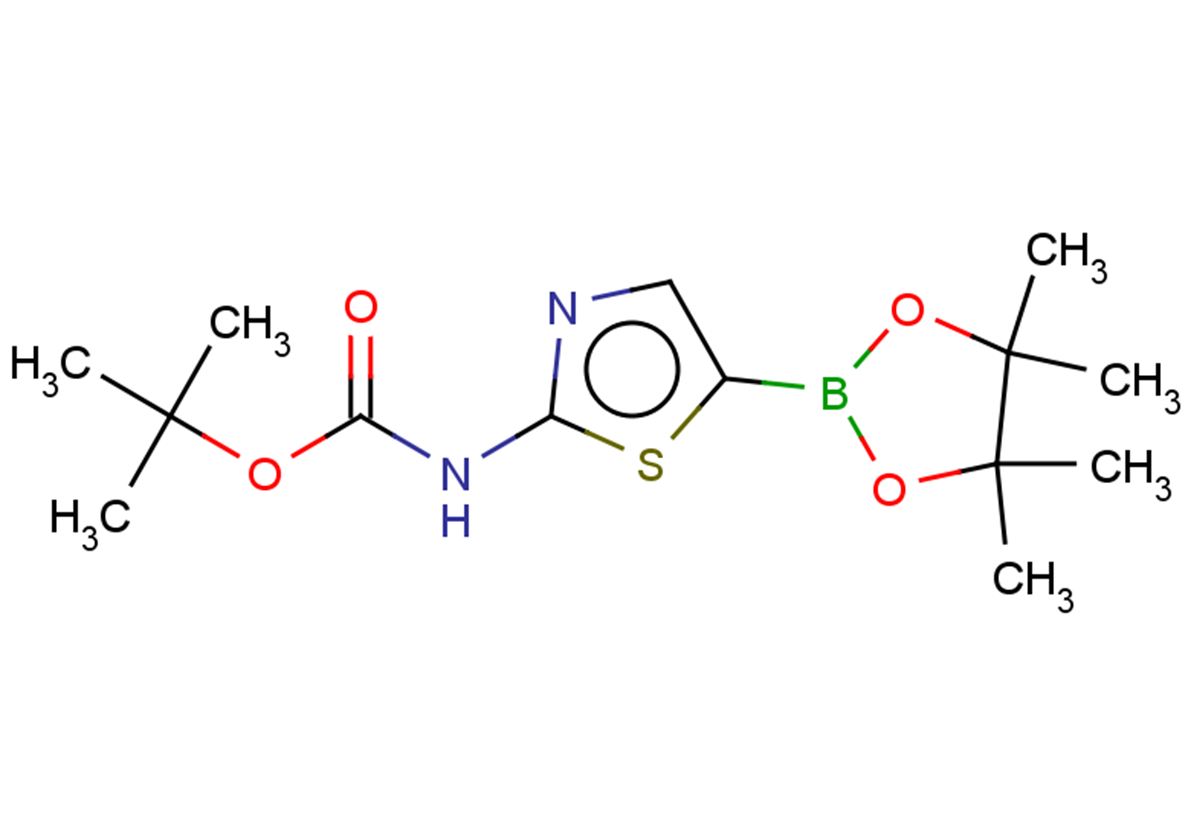 tert-butyl N-[5-(tetramethyl-1,3,2-dioxaborolan-2-yl)-1,3-thiazol-2-yl]carbamate