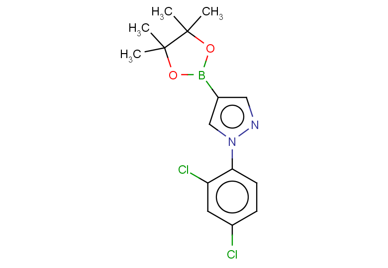1-(2,4-dichlorophenyl)-4-(tetramethyl-1,3,2-dioxaborolan-2-yl)-1H-pyrazole