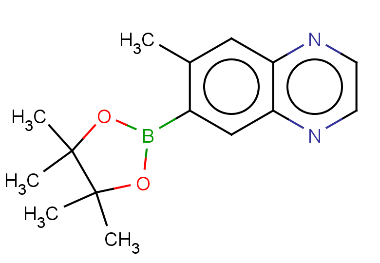 6-methyl-7-(tetramethyl-1,3,2-dioxaborolan-2-yl)quinoxaline