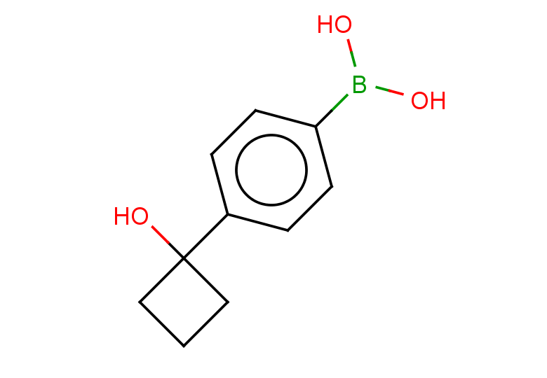 [4-(1-hydroxycyclobutyl)phenyl]boronic acid