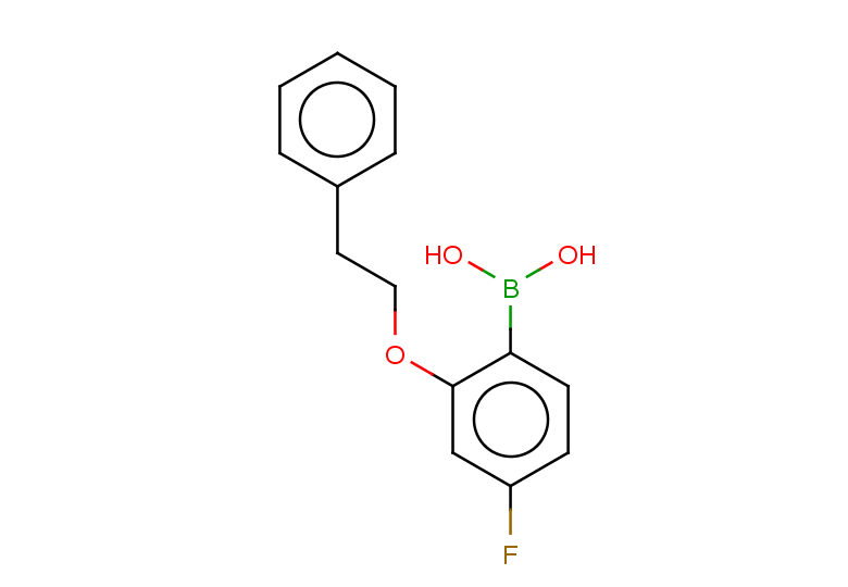 [4-fluoro-2-(2-phenylethoxy)phenyl]boronic acid