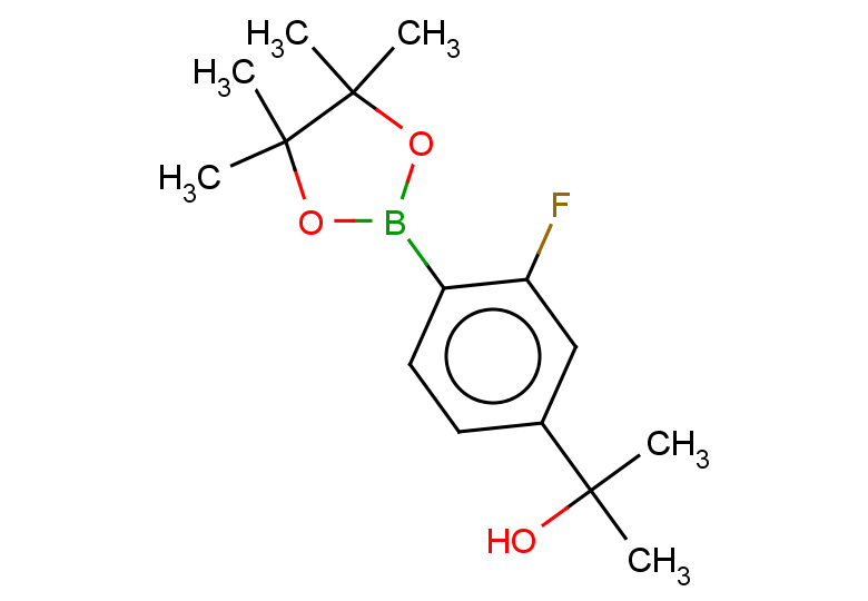 2-[3-fluoro-4-(tetramethyl-1,3,2-dioxaborolan-2-yl)phenyl]propan-2-ol