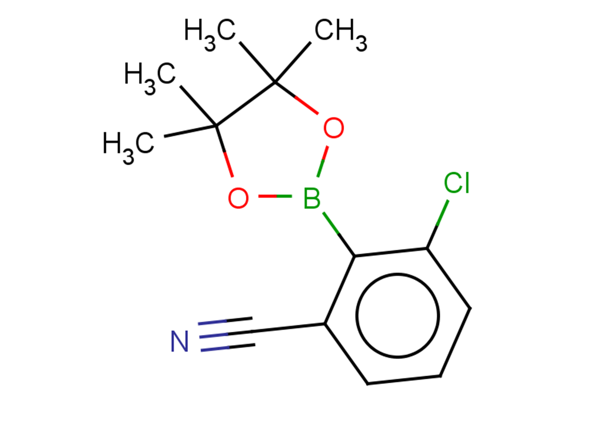 3-chloro-2-(4,4,5,5-tetramethyl-1,3,2-dioxaborolan-2-yl)benzonitrile