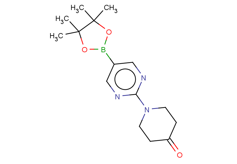 1-(5-(4,4,5,5-tetramethyl-1,3,2-dioxaborolan-2-yl)pyrimidin-2-yl)piperidin-4-one