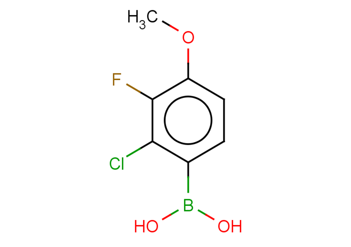(2-chloro-3-fluoro-4-methoxyphenyl)boronic acid