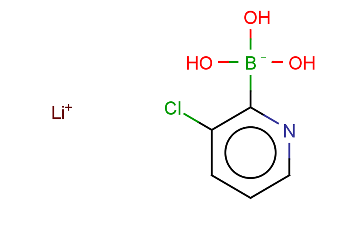 lithium(1+) ion (3-chloropyridin-2-yl)trihydroxyboranuide
