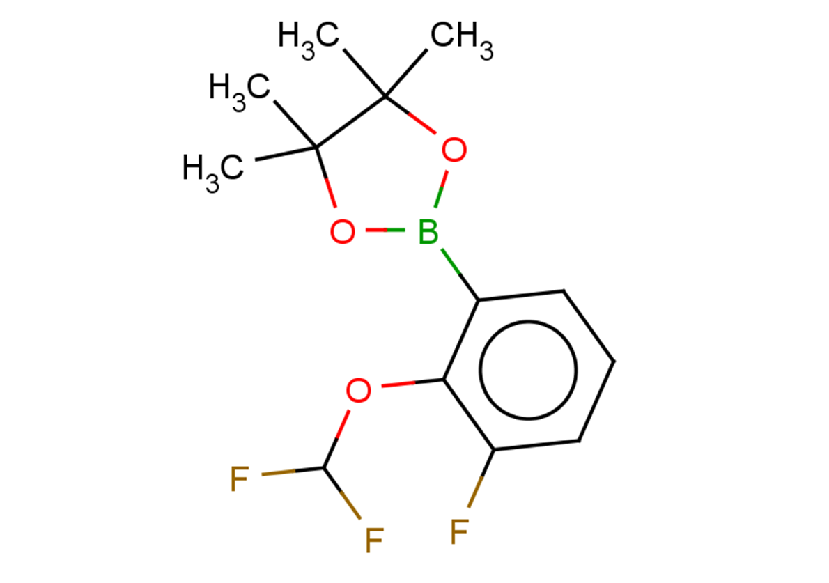 2-[2-(difluoromethoxy)-3-fluorophenyl]-4,4,5,5-tetramethyl-1,3,2-dioxaborolane