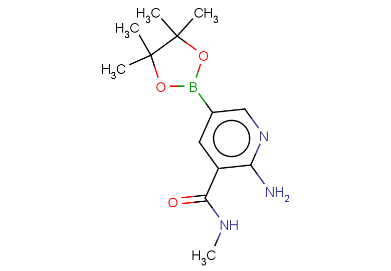 2-amino-N-methyl-5-(tetramethyl-1,3,2-dioxaborolan-2-yl)pyridine-3-carboxamide