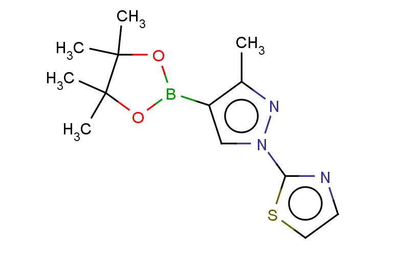 3-METHYL-1-(THIAZOL-2-YL)-1H-PYRAZOLE-4-BORONIC ACID PINACOL ESTER