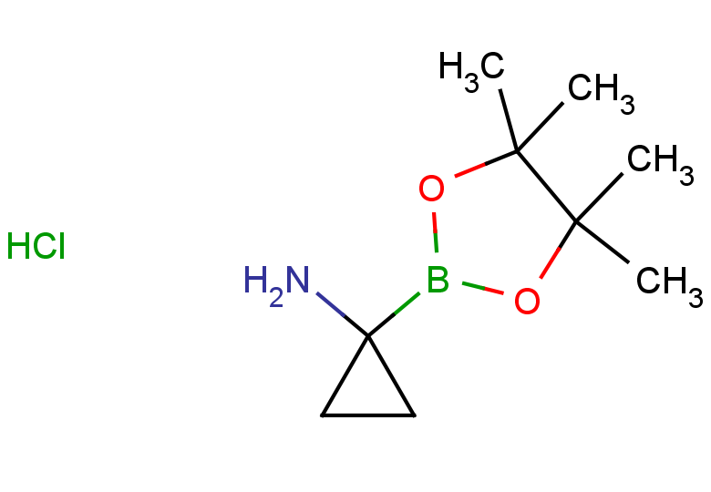 1-(tetramethyl-1,3,2-dioxaborolan-2-yl)cyclopropan-1-amine hydrochloride