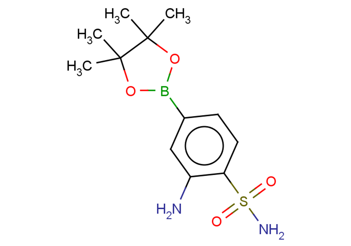 2-amino-4-(tetramethyl-1,3,2-dioxaborolan-2-yl)benzene-1-sulfonamide