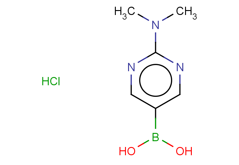 [2-(dimethylamino)pyrimidin-5-yl]boronic acid hydrochloride