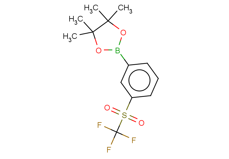 4,4,5,5-tetramethyl-2-(3-trifluoromethanesulfonylphenyl)-1,3,2-dioxaborolane