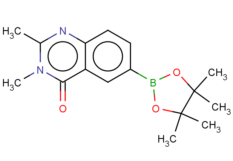 2,3-dimethyl-6-(4,4,5,5-tetramethyl-1,3,2-dioxaborolan-2-yl)-3,4-dihydroquinazolin-4-one