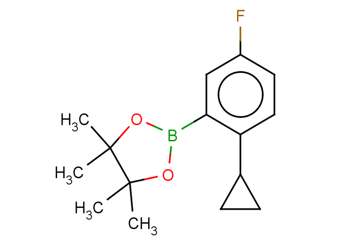 2-(2-cyclopropyl-5-fluorophenyl)-4,4,5,5-tetramethyl-1,3,2-dioxaborolane
