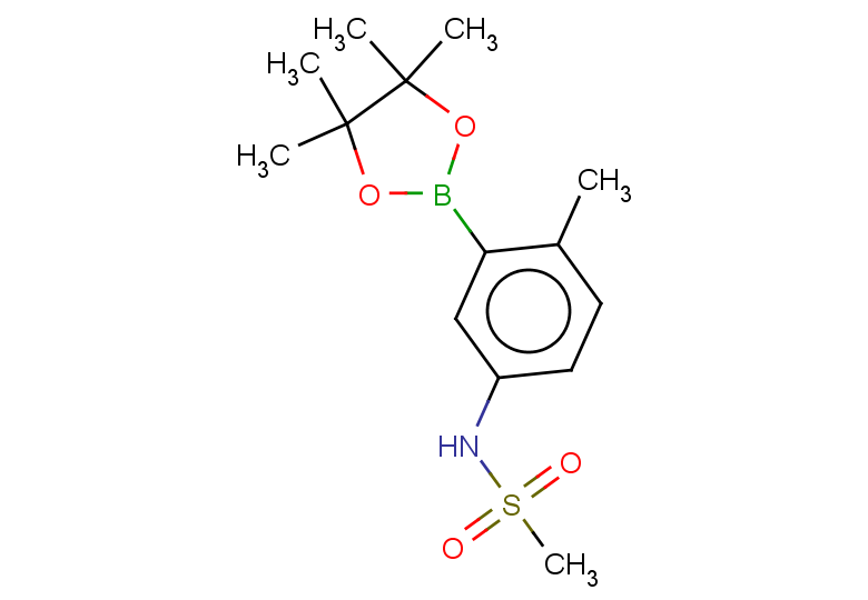 N-(4-methyl-3-(4,4,5,5-tetramethyl-1,3,2-dioxaborolan-2-yl)phenyl)methanesulfonamide