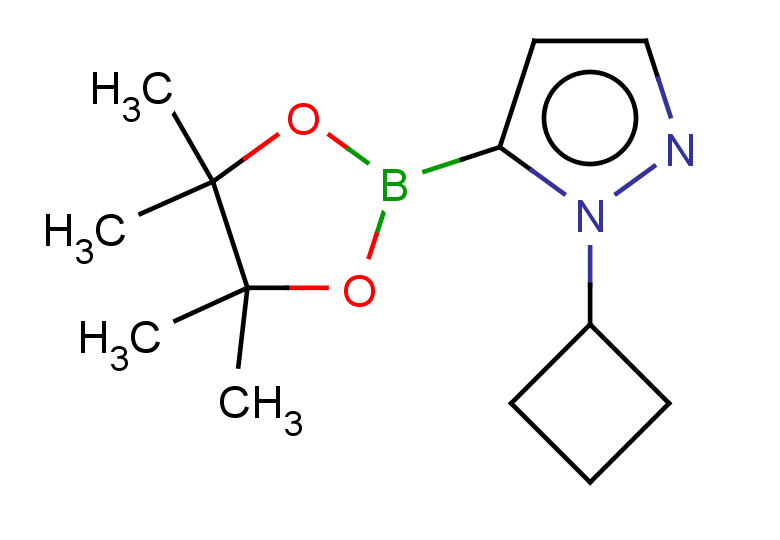 1-cyclobutyl-5-(tetramethyl-1,3,2-dioxaborolan-2-yl)-1H-pyrazole