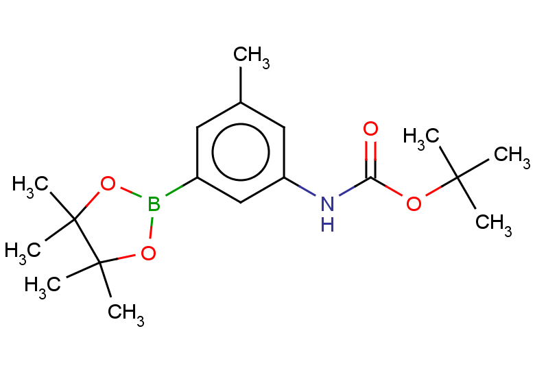 tert-butyl N-[3-methyl-5-(tetramethyl-1,3,2-dioxaborolan-2-yl)phenyl]carbamate
