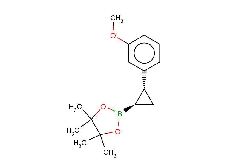 rac-2-[(1R,2R)-2-(3-methoxyphenyl)cyclopropyl]-4,4,5,5-tetramethyl-1,3,2-dioxaborolane, trans