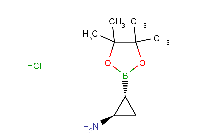 rac-(1R,2R)-2-(tetramethyl-1,3,2-dioxaborolan-2-yl)cyclopropan-1-amine hydrochloride, trans