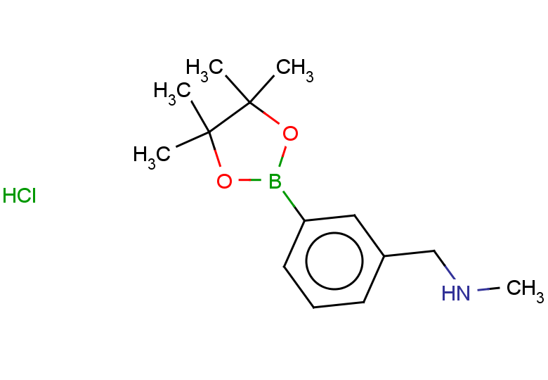 methyl({[3-(tetramethyl-1,3,2-dioxaborolan-2-yl)phenyl]methyl})amine hydrochloride