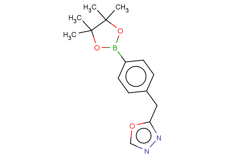 2-{[4-(tetramethyl-1,3,2-dioxaborolan-2-yl)phenyl]methyl}-1,3,4-oxadiazole