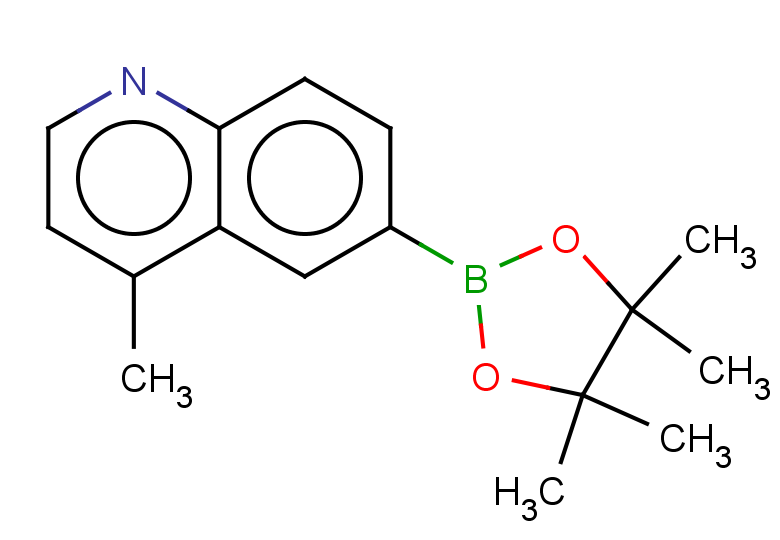 4-methyl-6-(tetramethyl-1,3,2-dioxaborolan-2-yl)quinoline