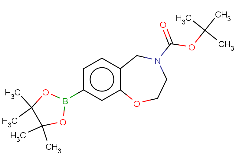 tert-butyl 8-(tetramethyl-1,3,2-dioxaborolan-2-yl)-2,3,4,5-tetrahydro-1,4-benzoxazepine-4-carboxylate