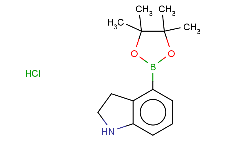 4-(tetramethyl-1,3,2-dioxaborolan-2-yl)-2,3-dihydro-1H-indole hydrochloride
