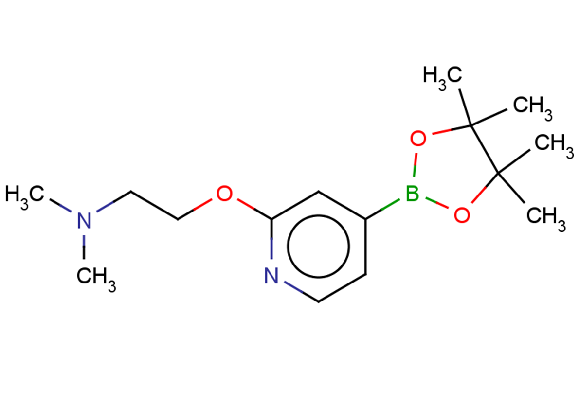 dimethyl(2-{[4-(4,4,5,5-tetramethyl-1,3,2-dioxaborolan-2-yl)pyridin-2-yl]oxy}ethyl)amine