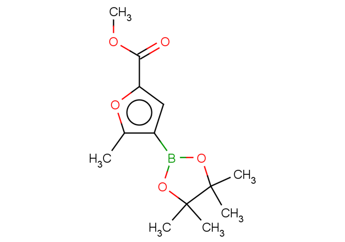 methyl 5-methyl-4-(4,4,5,5-tetramethyl-1,3,2-dioxaborolan-2-yl)furan-2-carboxylate