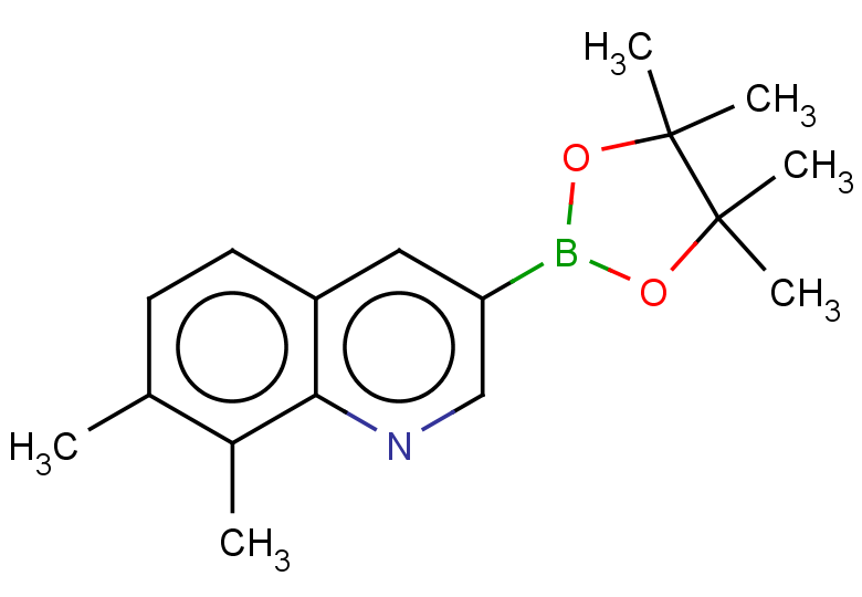7,8-dimethyl-3-(4,4,5,5-tetramethyl-1,3,2-dioxaborolan-2-yl)quinoline