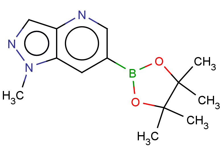 1-methyl-6-(tetramethyl-1,3,2-dioxaborolan-2-yl)-1H-pyrazolo[4,3-b]pyridine