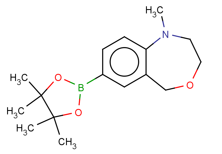 1-methyl-7-(tetramethyl-1,3,2-dioxaborolan-2-yl)-1,2,3,5-tetrahydro-4,1-benzoxazepine
