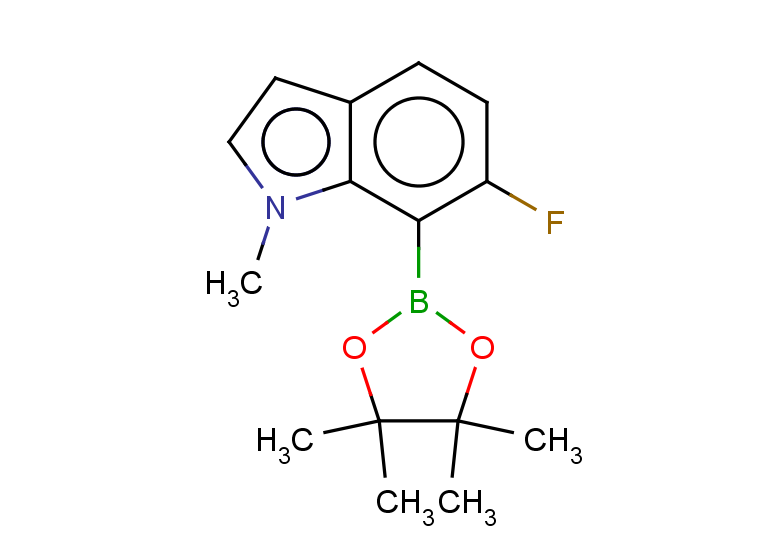 6-fluoro-1-methyl-7-(tetramethyl-1,3,2-dioxaborolan-2-yl)-1H-indole