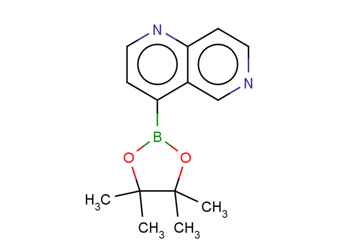 4-(tetramethyl-1,3,2-dioxaborolan-2-yl)-1,6-naphthyridine