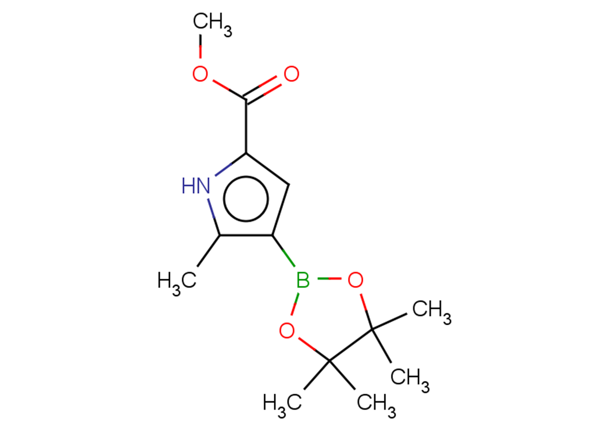 methyl 5-methyl-4-(4,4,5,5-tetramethyl-1,3,2-dioxaborolan-2-yl)-1H-pyrrole-2-carboxylate
