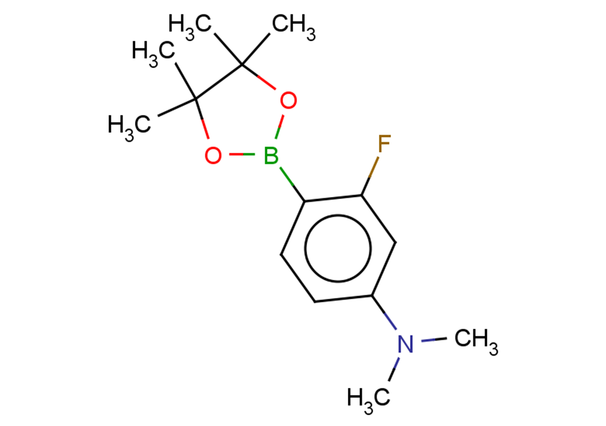3-fluoro-N,N-dimethyl-4-(4,4,5,5-tetramethyl-1,3,2-dioxaborolan-2-yl)aniline
