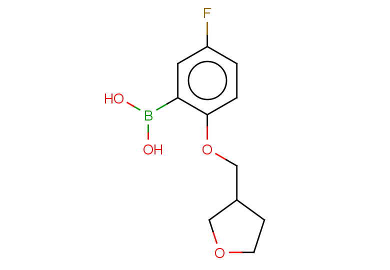 [5-fluoro-2-(oxolan-3-ylmethoxy)phenyl]boronic acid