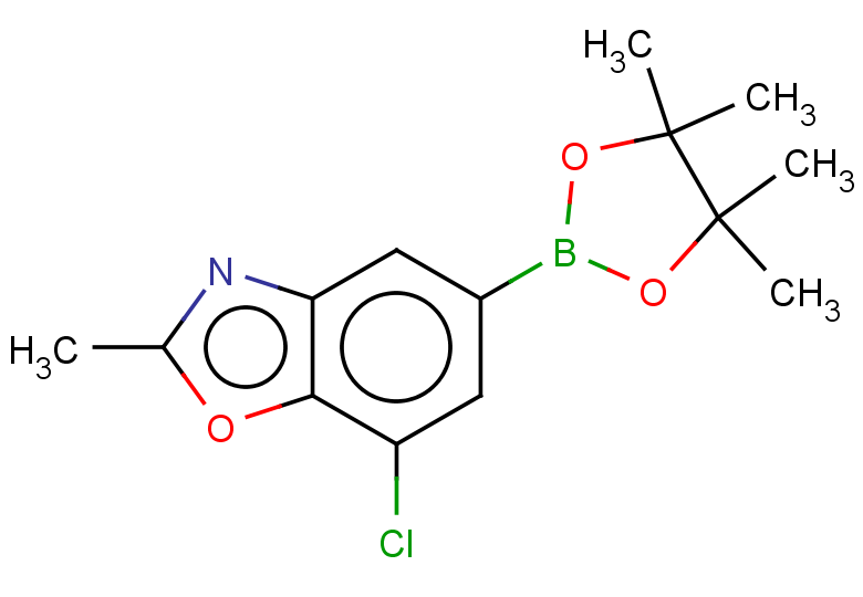 7-chloro-2-methyl-5-(tetramethyl-1,3,2-dioxaborolan-2-yl)-1,3-benzoxazole