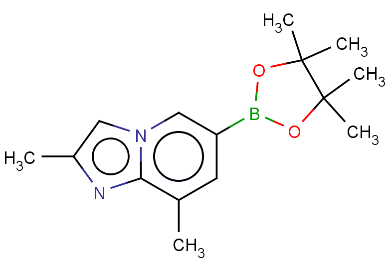 2,8-dimethyl-6-(tetramethyl-1,3,2-dioxaborolan-2-yl)imidazo[1,2-a]pyridine