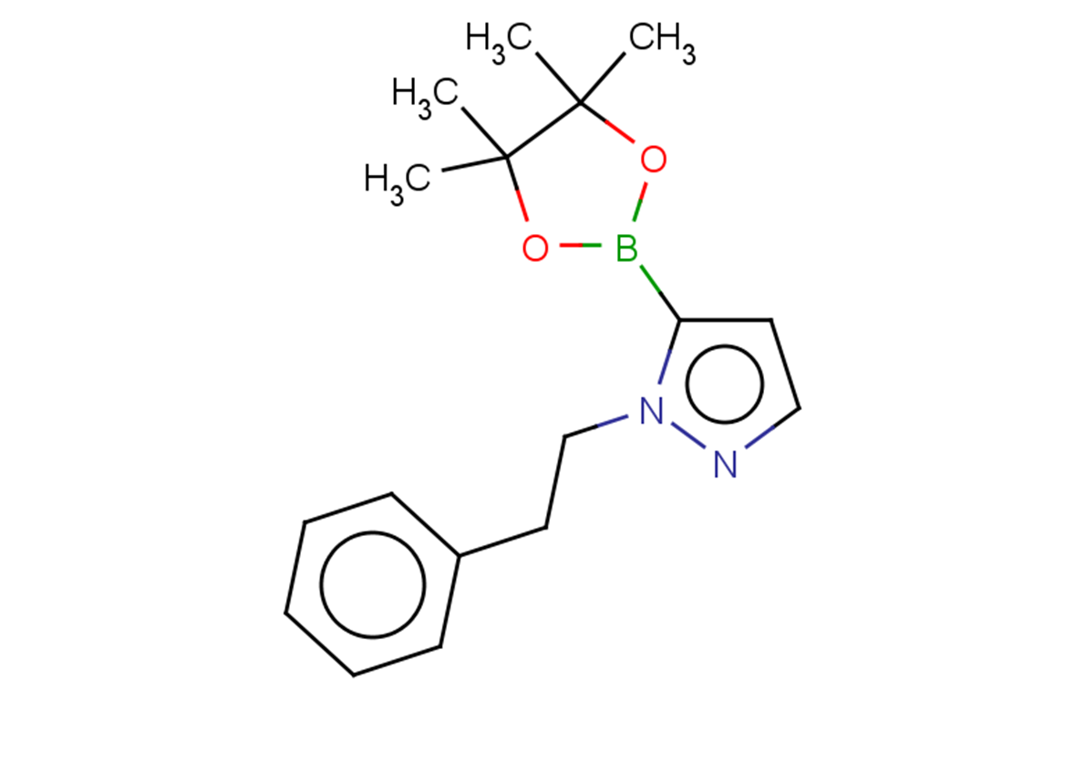 1-(2-phenylethyl)-5-(4,4,5,5-tetramethyl-1,3,2-dioxaborolan-2-yl)-1H-pyrazole