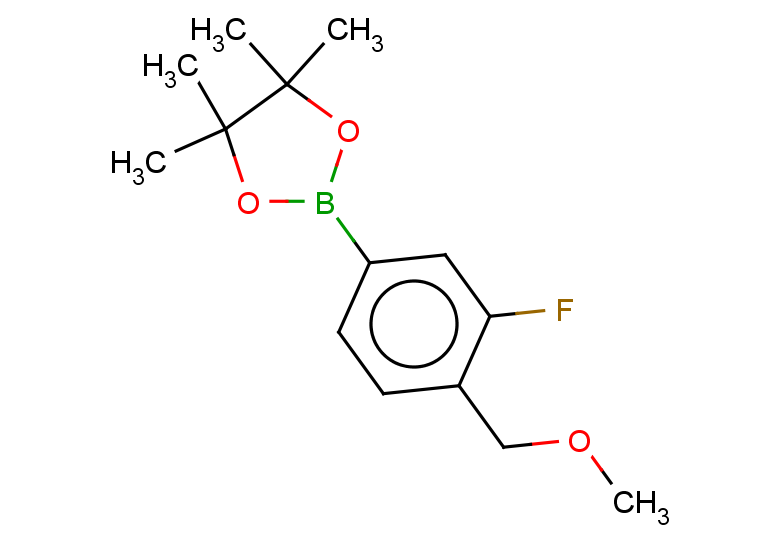 2-[3-fluoro-4-(methoxymethyl)phenyl]-4,4,5,5-tetramethyl-1,3,2-dioxaborolane