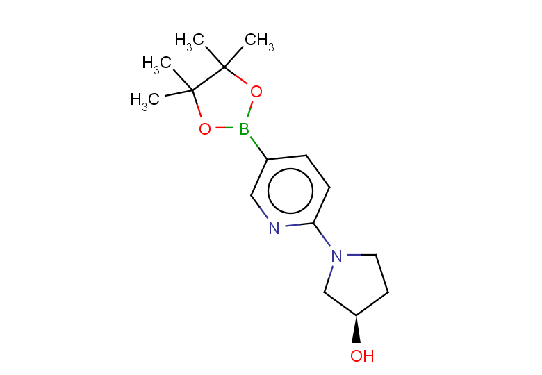 (R)-1-(5-(4,4,5,5-tetramethyl-1,3,2-dioxaborolan-2-yl)pyridin-2-yl)pyrrolidin-3-ol