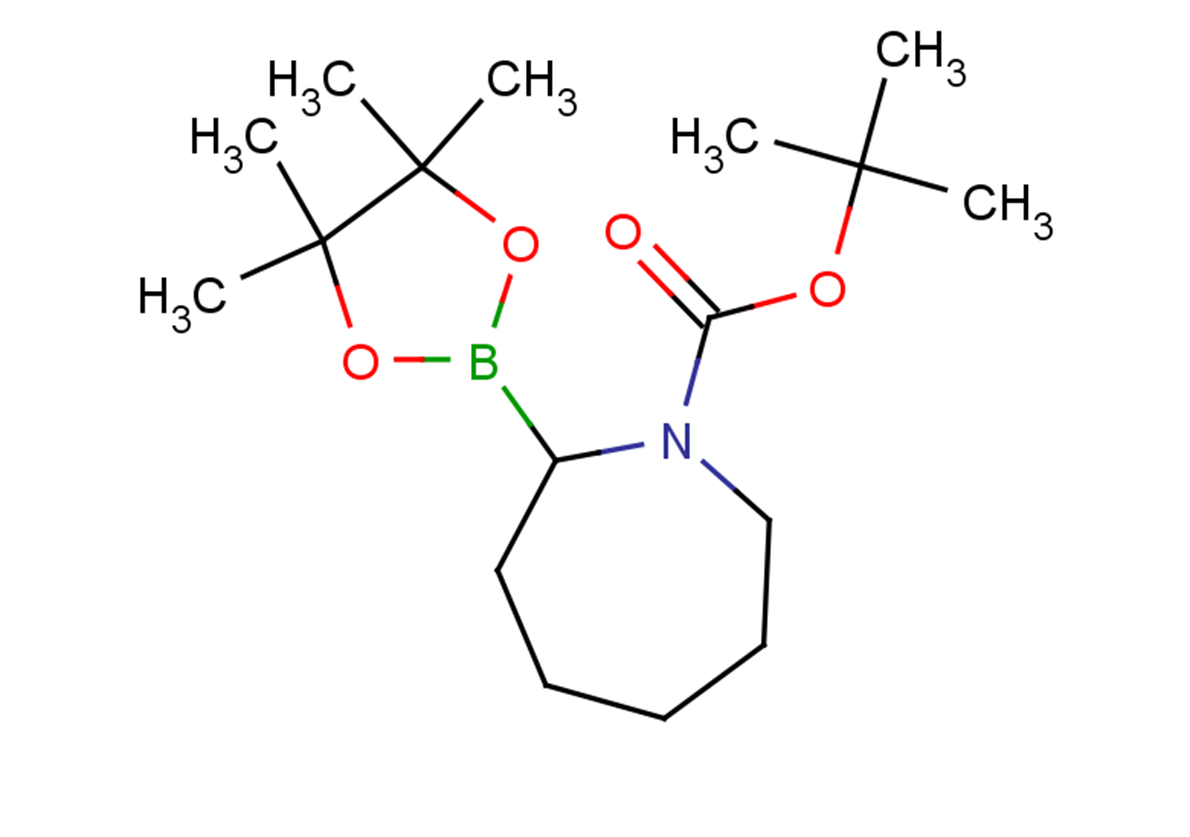 tert-butyl 2-(tetramethyl-1,3,2-dioxaborolan-2-yl)azepane-1-carboxylate