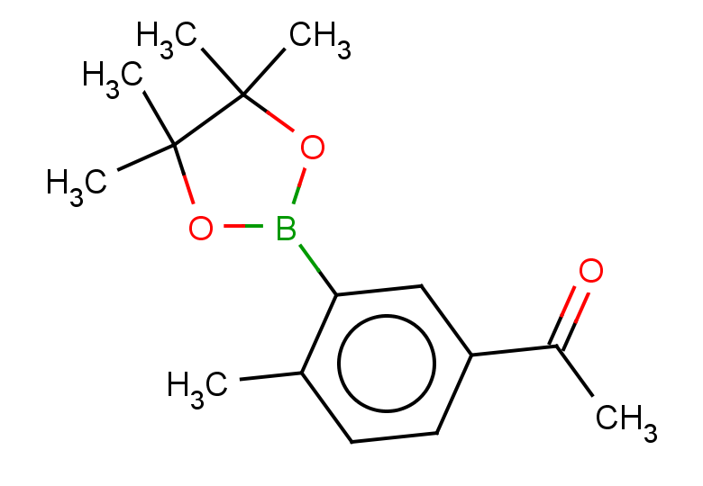 1-[4-methyl-3-(tetramethyl-1,3,2-dioxaborolan-2-yl)phenyl]ethan-1-one