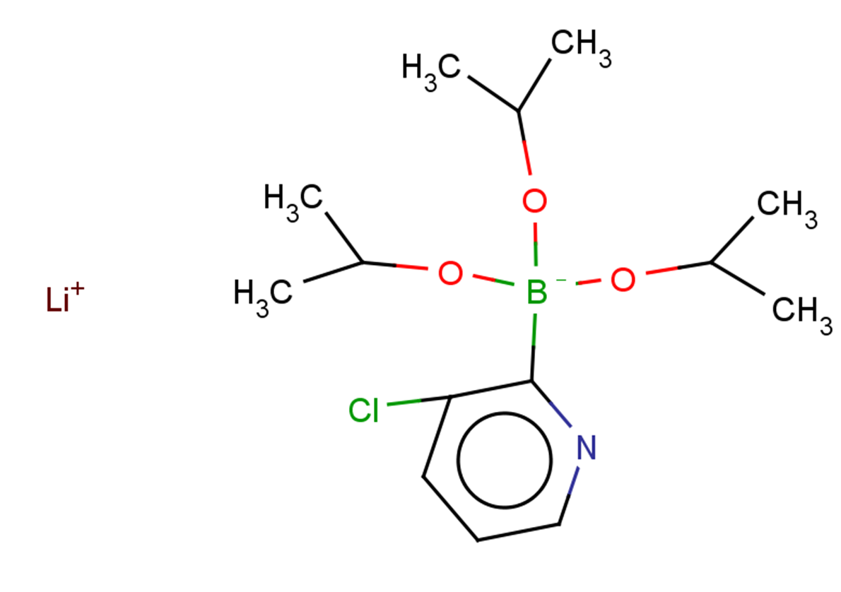 lithium(1+) ion (3-chloropyridin-2-yl)tris(propan-2-yloxy)boranuide