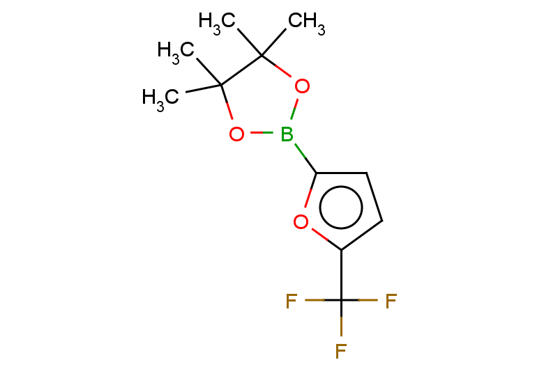 4,4,5,5-tetramethyl-2-[5-(trifluoromethyl)furan-2-yl]-1,3,2-dioxaborolane